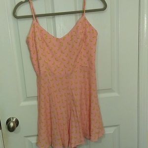 Zara Banana Romper